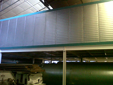 Cerramiento fachada cubierta para horno 3